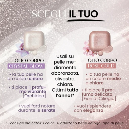 Olio Corpo Solido CRYSTAL GLOW - Crema Illuminante I Senso Naturale - immagine 6