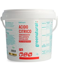 Acido Citrico - secchiello 2kg | Greenatural