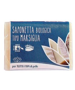Saponetta BIO tipo Marsiglia - 100 gr I Fior di Loto