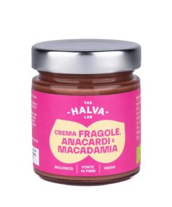 Crema Fragole, Anacardi & Macadamia Bio - 200gr | The Halva Lab