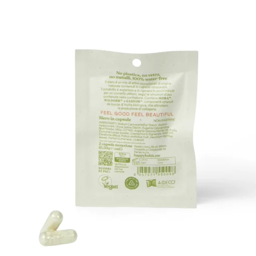 Siero Viso Bio Concentrato Anti-Età | 2 Capsule | Happy Habit - immagine 2