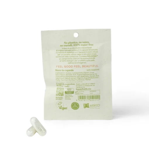 Maschera Viso Bio Attiva Illuminante | 2 Capsule | Happy Habit - immagine 2