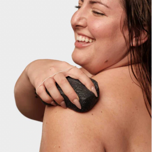 Spugna Konjac Nera Corpo | Spugna sebo-regolatrice arricchita con carbone - immagine 2