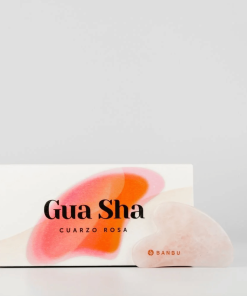 Guasha Quarzo Rosa | Massaggiatore viso in quarzo rosa