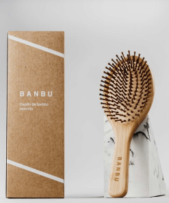 Spazzola Tonda | Spazzola antifrizz in legno di bambù