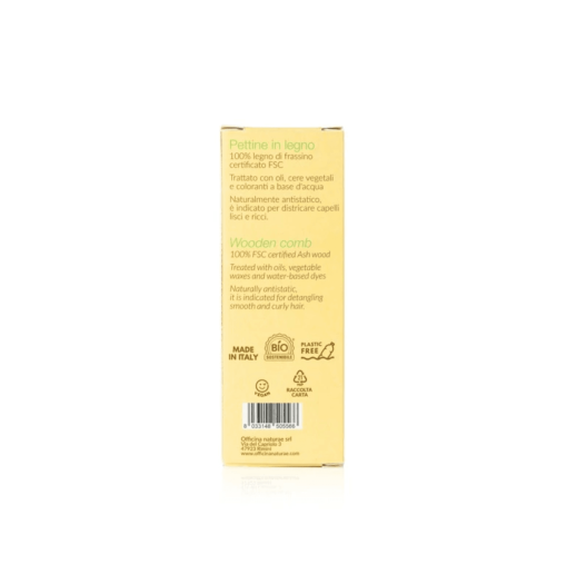 Pettine in legno FSC | Officina Naturae - immagine 5