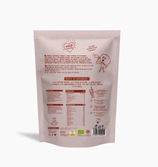 PROTEINE ​​VEGANE CIOCCOLATO 350 G | Natruly - immagine 5