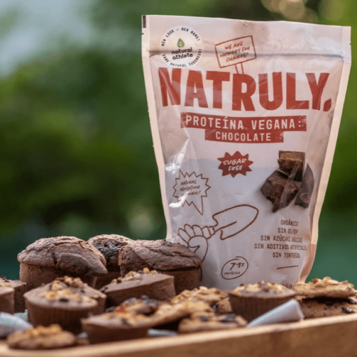 PROTEINE ​​VEGANE CIOCCOLATO 350 G | Natruly - immagine 4