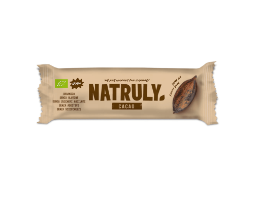 BARRETTA CRUDO-RAW CACAO (42% FRUTTA SECCA) BIO | Natruly
