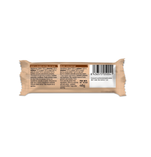 BARRETTA CRUDO-RAW CACAO (42% FRUTTA SECCA) BIO | Natruly - immagine 5