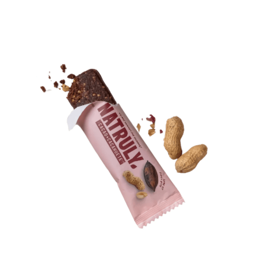 BARRETTA CRUDO-RAW CACAO + ARACHIDI (39.10% FRUTTA SECCA) BIO| Natruly - immagine 4