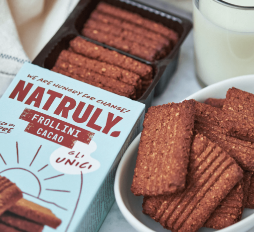 FROLLINO AL CACAO SENZA GLUTINE E ZUCCHERI AGGIUNTI | Natruly