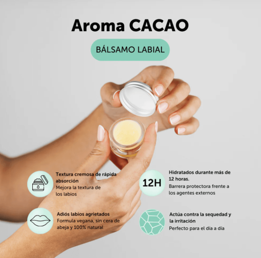 Balsamo Labbra ECO Aroma CACAO - immagine 4