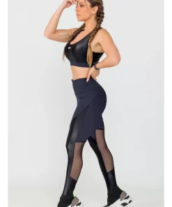 Set All Black inserti in tulle