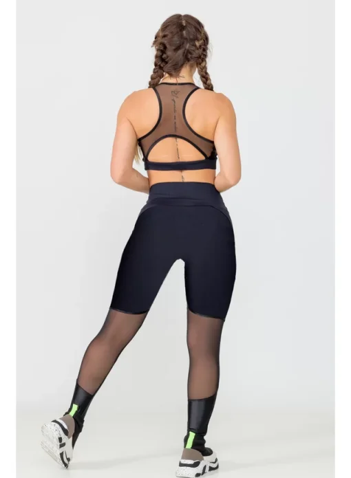 Set All Black inserti in tulle - immagine 2