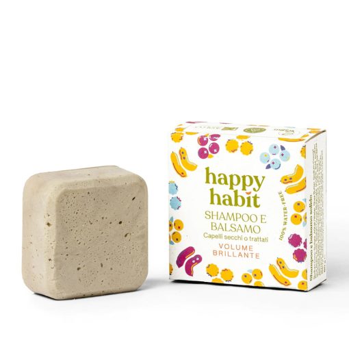 Shampoo & Balsamo Volume Brillante | Happy Habit