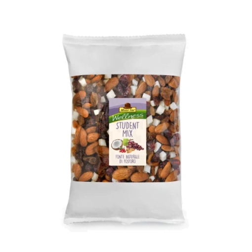 Student Mix - cocco, mandorle, mirtillo rosso, uvetta - 500g