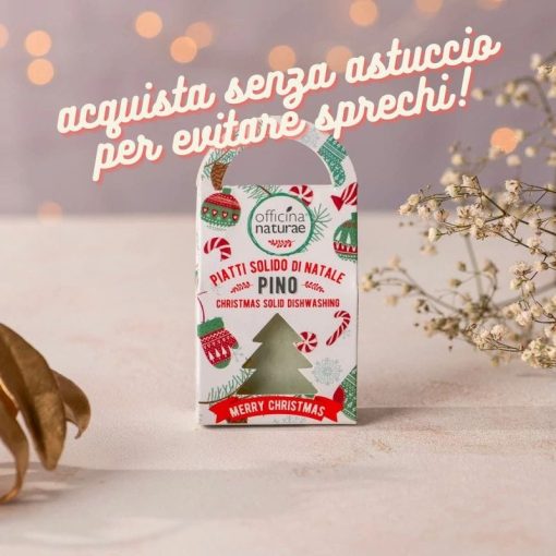 PINO - SAPONE PER PIATTI SOLIDO ALLA MENTA SENZA ASTUCCIO 25G | Officina Naturae - immagine 2