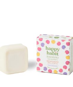Balsamo Idratante Rinforzante Benessere Delicato solido | Happy Habit