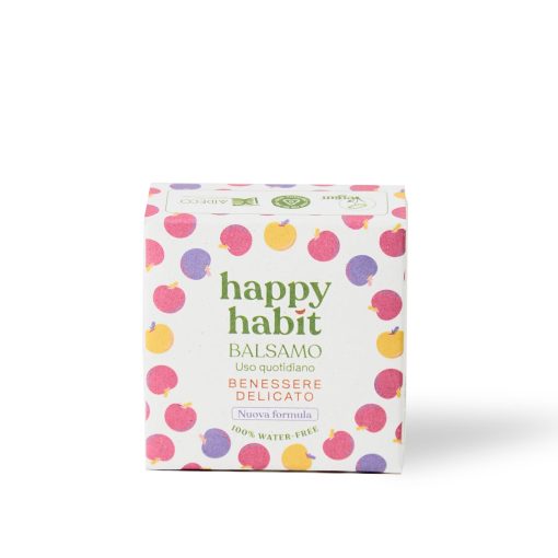 Balsamo Idratante Rinforzante Benessere Delicato solido | Happy Habit - immagine 2