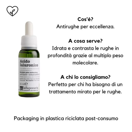 Acido Ialuronico| Siero Viso Anti-age - immagine 2