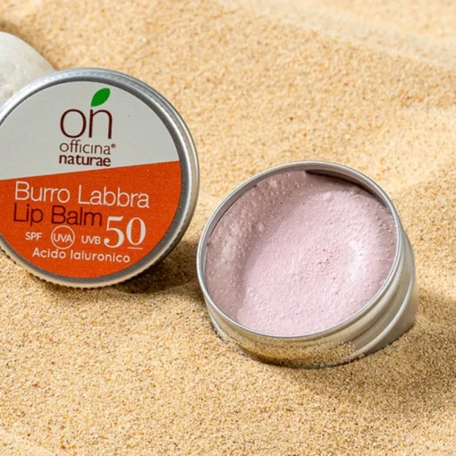 Burro Labbra SPF 50 in vasetto di alluminio 15 ml | Officina Naturae - immagine 2
