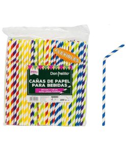 Cannucce di carta con imboccatura pieghevole pezzi 250