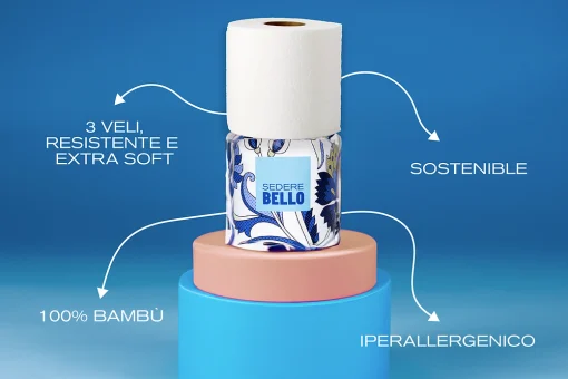 Carta igienica in cellulosa di Bambù | Sedere Bello - immagine 3