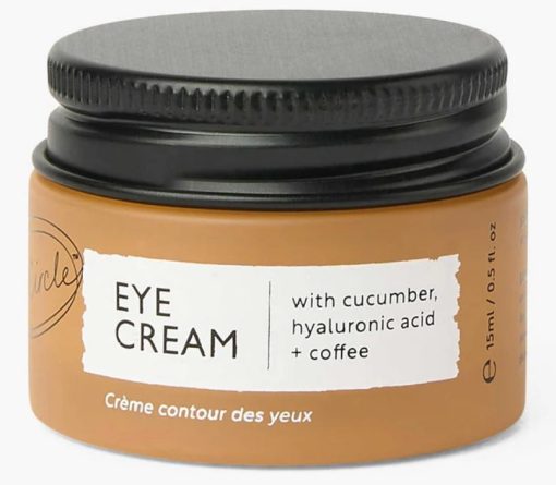 Crema contorno occhi ecologica con cetriolo, acido ialuronico e caffè - 15ml | UpCircle