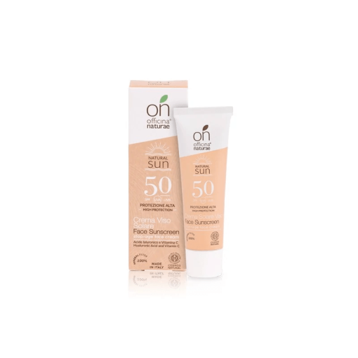 onSUN CREMA SOLARE SPF 50 VISO STOP AGE  30 ML | Officina Naturae - immagine 2