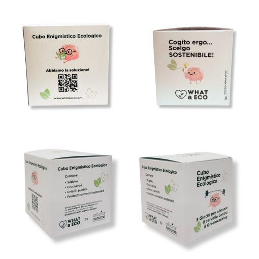 Cubo enigmistico ECO CASA | Sapone piatti solido e sgrassatore solido - immagine 6