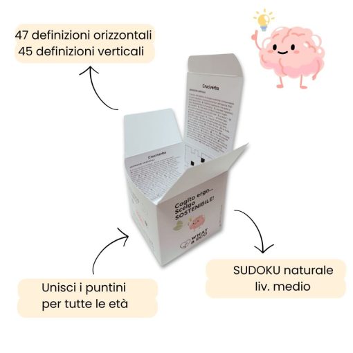 Cubo enigmistico ECO CASA | Sapone piatti solido e sgrassatore solido - immagine 5