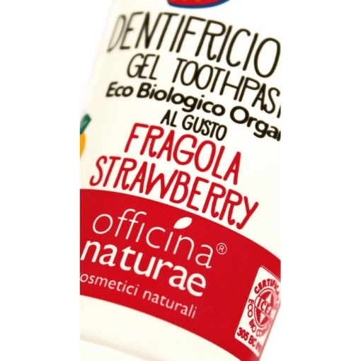 Dentifricio naturale per bambini Fragola 75ml | Officina Naturae - immagine 2
