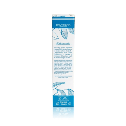 Dentifricio Naturale Sbiancante - Menta | 75ml - immagine 4