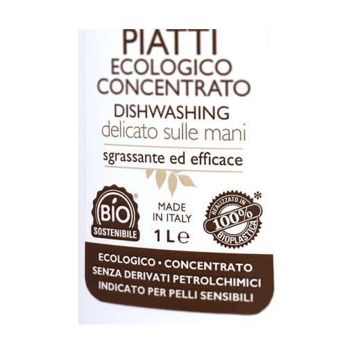 Detersivo Liquido Piatti Ecologico 1L | Officina Naturae - immagine 2