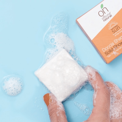 onSUN DOCCIA SHAMPOO SOLIDO DOPOSOLE ANTISALE 50GR | Officina Naturae - immagine 5
