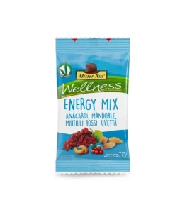 Energy Mix - mandorle, uvetta, anacardi, mirtilli rossi - 25g
