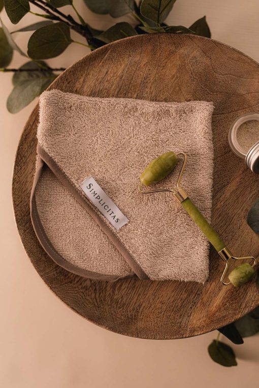 Mask remover | Guanto viso spugna di bambù - immagine 2