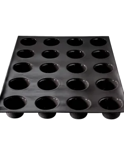 Stampo Flexipan® per 20 Mini-Muffin – Silicone e Maglia di Vetro, Per Ricette Dolci e Salate