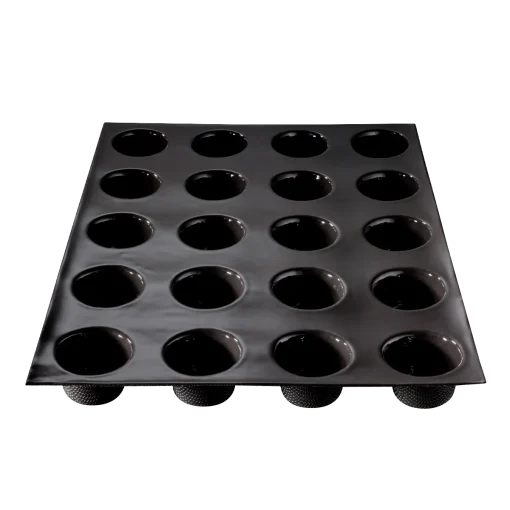 Stampo Flexipan® per 20 Mini-Muffin – Silicone e Maglia di Vetro, Per Ricette Dolci e Salate