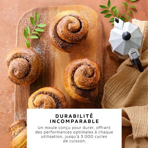 Stampo Brioche Flexipan® in Silicone – Per Brioche Perfette, Dolci e Salate - immagine 8