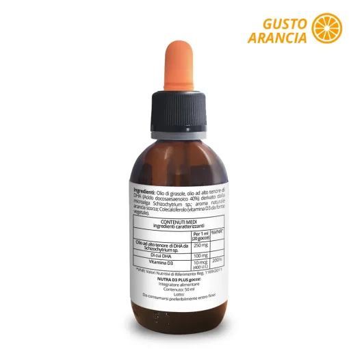 NUTRA D3 PLUS per ossa e denti | 50 ml | Vegan - immagine 2