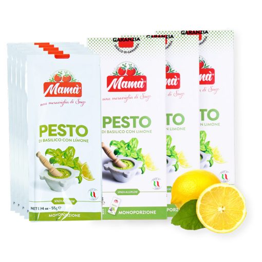 Pesto di Basilico con Limone - Pack 3 Pezzi