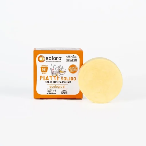 Sapone piatti solido all'arancio dolce 80g | Officina Naturae - immagine 3