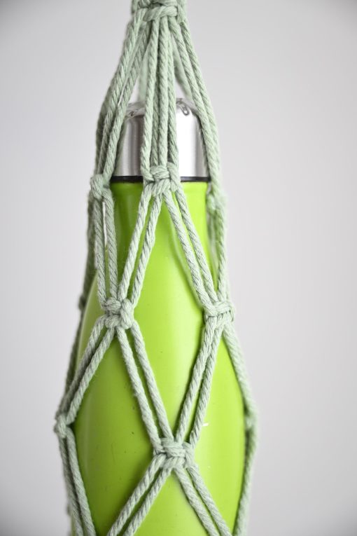 Porta borraccia in macramè | Macramè de Candela - immagine 4