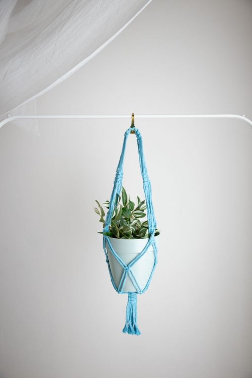 Porta piante in macramè | Macramè de Candela - immagine 8