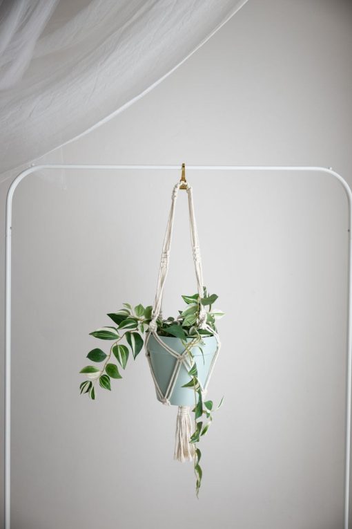 Porta piante in macramè | Macramè de Candela - immagine 5