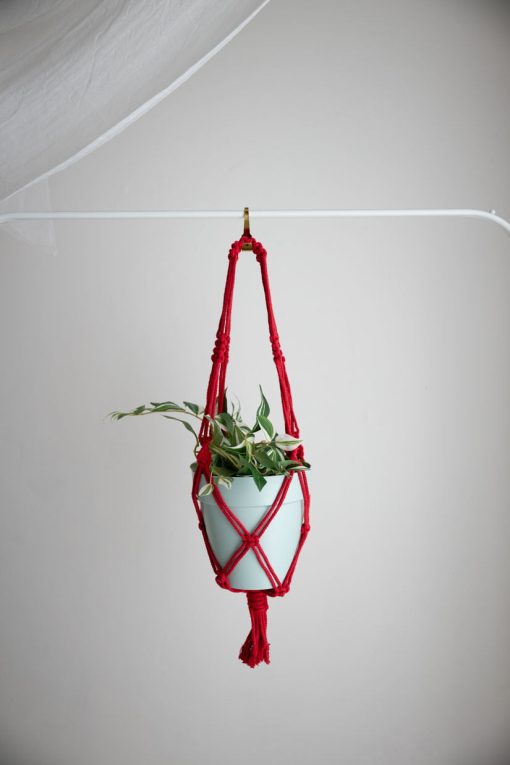 Porta piante in macramè | Macramè de Candela - immagine 4