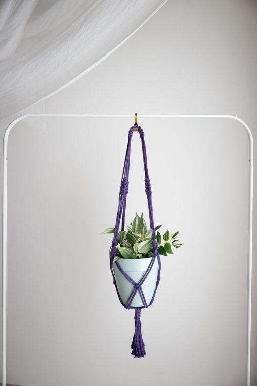 Porta piante in macramè | Macramè de Candela - immagine 10