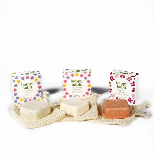 Set Doccia Lavaggi Frequenti | 3 prodotti | Happy Habit